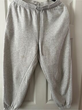 Topshop Light Gray Baggy Sweatpants